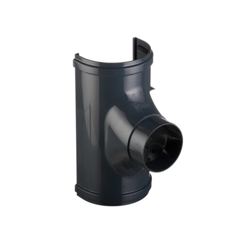 Воронка желоба Docke Premium пластиковая d120-85 мм графитовый серый RAL 7024